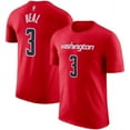 thumbnail image 2 of NBA Basketball Washington Wizards Statement Edition Name and Number Performance Cotton T-Shirt, 2 of 5