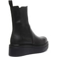 thumbnail image 3 of Vagabond Tara Women's Chunky Sole Leather Boots With Elasticated Sides In Black Size 9, 3 of 6