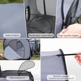 thumbnail image 3 of DENZUS Pet Playpen with Surround Tunnel, Outdoor/Indoor Cat Playpen with Breathable Soft Sides，Tailtastic Cat Enclosure Tent, Portable Tent with Carry Bag, 3 of 8
