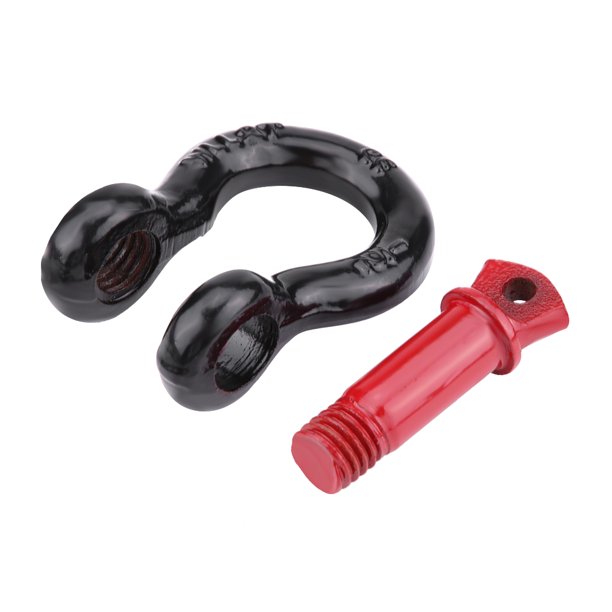 Tebru Shackle Mount, 1Pcs Heavy Duty Galvanized Shackles D Ring for