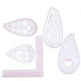 thumbnail image 4 of Accurate Curve Ruler, L Shape Ruler, Easy To Store Knitting Lovers Crochet Beginners Clothing Designed Travel For Home Experienced Knitters, 4 of 8