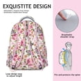thumbnail image 5 of "Floral Sunflower Backpack for Women - Durable & Water-Resistant, Large Capacity, Laptop Pocket, Wildflower Print, Perfect for College & Work", 5 of 6
