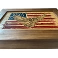 thumbnail image 6 of Bellewood Designs American Flag and Eagle Wall Mounted Gun Safe, 6 of 8