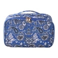 thumbnail image 3 of Elodie Empty American Mahjong Tile Bag Carrying Portable Party Pouch Gift Organizer Blue, 3 of 8