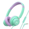 thumbnail image 1 of MEE audio KidJamz KJ45 Audífonos para Niños con Enchufe de 3.5mm, Escucha Segura para Niños / Niñas / Estudiantes / Escuela / Biblioteca / Aula con Micrófono en Línea y Limitación de Volumen (Menta), 1 of 9