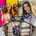 thumbnail image 4 of Original Designs Coin Purse for Women Girls Butterflies and Flowers 2 Packs Change Purse with Zipper Durable and Soft Canvas Wallet Pouch for Travel Gift Polyester, 4 of 9