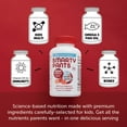 thumbnail image 6 of SmartyPants Kids Cherry Berry Multi & Omega 3 Fish Oil Gummy Vitamins with D3, C & B12 - 120 ct, 6 of 7