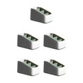 thumbnail image 3 of Toystoory Soporte de almacenamiento de escalera trapezoidal duradero y resistente para clasificar y organizar suministros de oficina verde Type2 NO2, 3 of 6