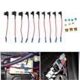 thumbnail image 2 of Adaptadores de fusibles para alarmas de coche, paquete de 10, portafusibles de ranura doble para coche de 12 V, adaptadores de fusibles de ranura doble para coche True Excellence, 2 of 9