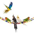 thumbnail image 3 of Juguetes para pájaros para loros, escaleras, columpios, doma, puente arcoíris para loros, periquitos, cotorras, cacatúas Sincero Electrónica, 3 of 5