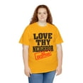 thumbnail image 5 of DJH Apparel | Love Thy Neighbor: No Exceptions Christian Unisex Cotton Tee, 5 of 8