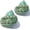 4"-4.5", green, 2pcs, variant on Sinkoo Giant Sea Shells, 6"-7" Natural Striped Fox Conch Shells, Large Craft Seashells for Vase Filler, Air Plants, Wedding Decor Beach Theme Party