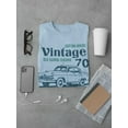 thumbnail image 3 of Old School Car T-Shirt Men -SPIdeals Designs, Male Medium, 3 of 4