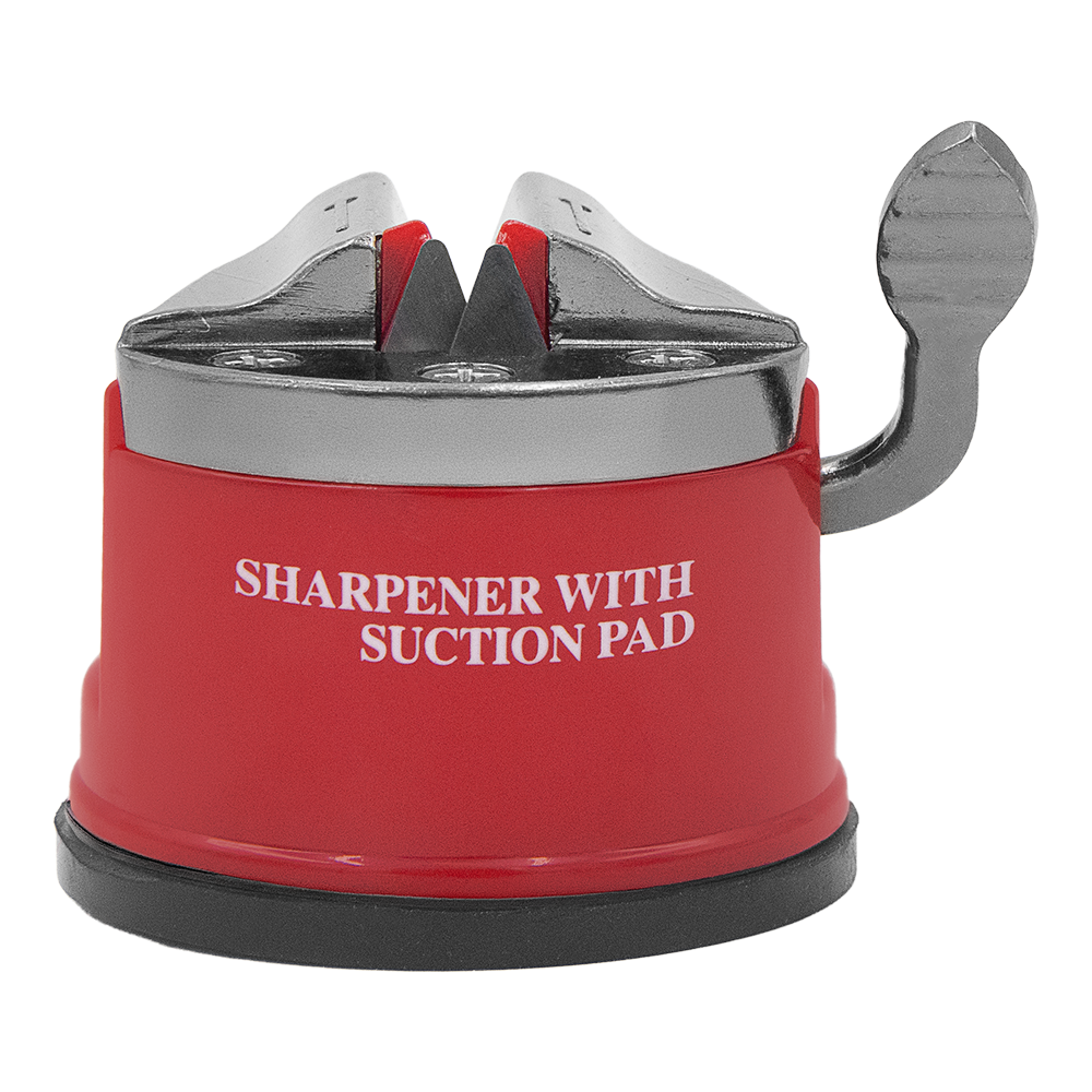 Zenport Z096 Blade Sharpener with Suction Attachment, Red - 10 Pack