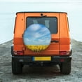 thumbnail image 6 of Susaid Blooming Sunflower Field Print Water Proof Spare Tire Cover Wheel Tire Dust-proof Cover Fit Trailer, RV, SUV and Many Vehicle-14 inch, 6 of 6