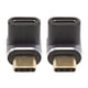 thumbnail image 4 of Adaptador USB C A 90 Grados Macho A Hembra 40Gbps 100W Aleación De Aluminio USB C Adaptador De ángulo Recto Para Carga De Transmisión, 4 of 7