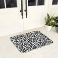 thumbnail image 5 of Non Slip Door Mat, cool black grey Leopard print Fast Drying Bath Tub Mats, Absorbent Bathroom Rugs Entrance Welcome Mat, Bath MatS for Tub, Floor, Home, Kitchen, Hotel,16x24in, 5 of 7