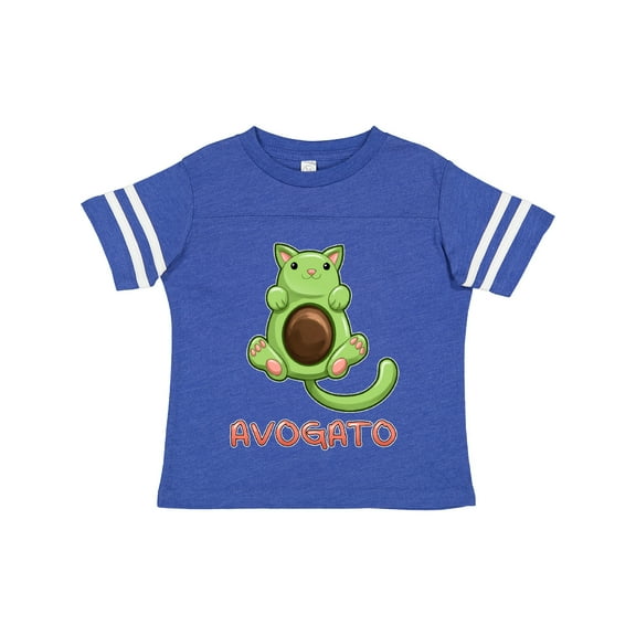 Inktastic Avogato- Cute Green Cat Avocado Boys or Girls Toddler T-Shirt
