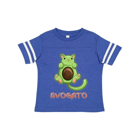 

Inktastic Avogato- Cute Green Cat Avocado Gift Toddler Boy or Toddler Girl T-Shirt