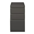 thumbnail image 2 of Hirsh 20" Deep Mobile Pedestal File Cabinet 3 Drawer Box-Box-File, Letter Width, Medium Tone Brown, 2 of 6