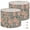 Color-3, variant on 2pcs Set Drum Lampshades (13"x 13"x 10"), Vintage boho artistic classic french toile seamless Fabric Lamp Shades, Large Replacement Shades for Table, Floor, and Pendant Lamps, Simple Assembly Needed.