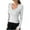 White, variant on Lmnyox Women's Scoop Neck Undershirt Solid Casual Long Sleeve T Shirt Fashion Basic Fall Winter Shirts Tops