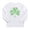 Cloud White, variant on CafePress - St Paddys Day Shamrock Long Sleeve Infant T Shirt - Long Sleeve Infant T-Shirt
