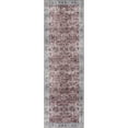 thumbnail image 6 of CAMILSON Oriental Retro Persian Traditional Vintage Distressed Non-Shedding Indoor Area Rug(4005-Red 2x7), 6 of 10