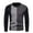Black, variant on ZKCCNUK Men's Fashi Autumn And Winter Sweater Pullover Bottom Knit Color Blocking Men's Sweater