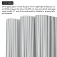 thumbnail image 4 of Uxcell Birthday Wrapping Paper Sheet, Silver Stripe 20 x 28 Inch Gift Wrapping Paper for Wedding 6Pcs, 4 of 7