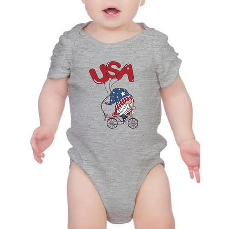 

Usa Gnome W Balloons Bodysuit Infant -Image by Shutterstock 6 Months