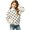 Beige, variant on Grblisyd Mock Neck Sweatshirt for Girls Cute Polka Dot Sweater Long Sleeve Pullover Tops Back To School Outfits