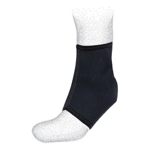 Tobillera Simple/Manga para Tobillo Daosport negro L