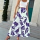 thumbnail image 2 of Estilo de las mujeres Personalidad Dulce Impresión digital Falda grande de flores Falda larga de moda Wmkox8yi FGJ2283, 2 of 7