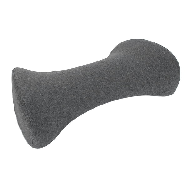 Almohada de espuma viscoelástica cómoda para mujer embarazada, almohada para la siesta, almohada de apoyo para la cintura, gris