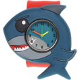 thumbnail image 5 of Watch Shark Sea Life Design Slapwatch Quick Fit Kids Children Silicone Bracelet Learn to Tell Time Unisex Instant Fit All Sizes, 5 of 5