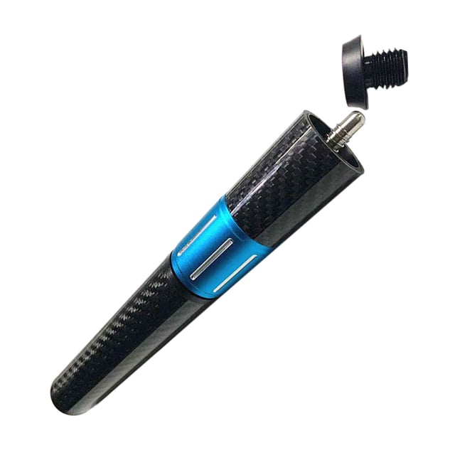 Pool Cue End Extender Fibra de carbono Telescópica Herramientas de alargamiento Nine Ball Zulema Extensión de taco de billar