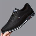 thumbnail image 2 of Men's Plus Size Casual Walking Shoes Lightweight Comfort Sneakers Flexible Lace-Up Outdoor Everyday Footwear, 2 of 9