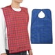 thumbnail image 2 of Babero Impermeable Para Adultos A La Hora De Comer, Protector De Ropa De Comedor Para Ancianos De Doble Capa, Azul Inevent AF000276-00, 2 of 6