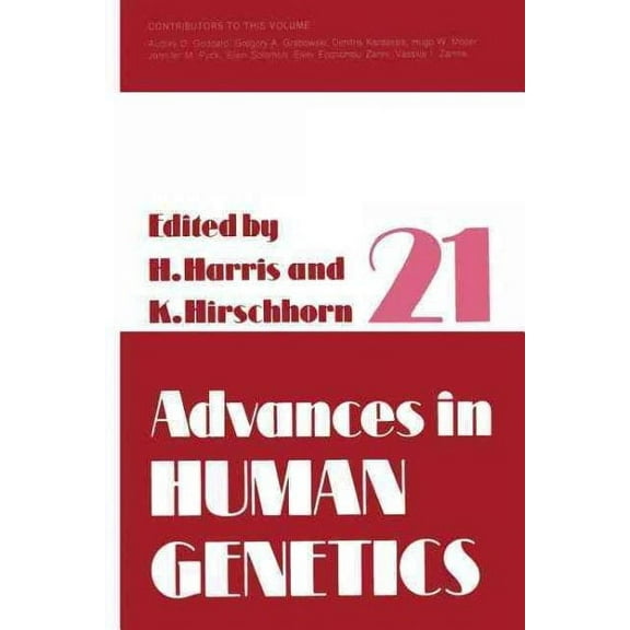 Advances in Human Genetics: Advances in Human Genetics 21 (Paperback)