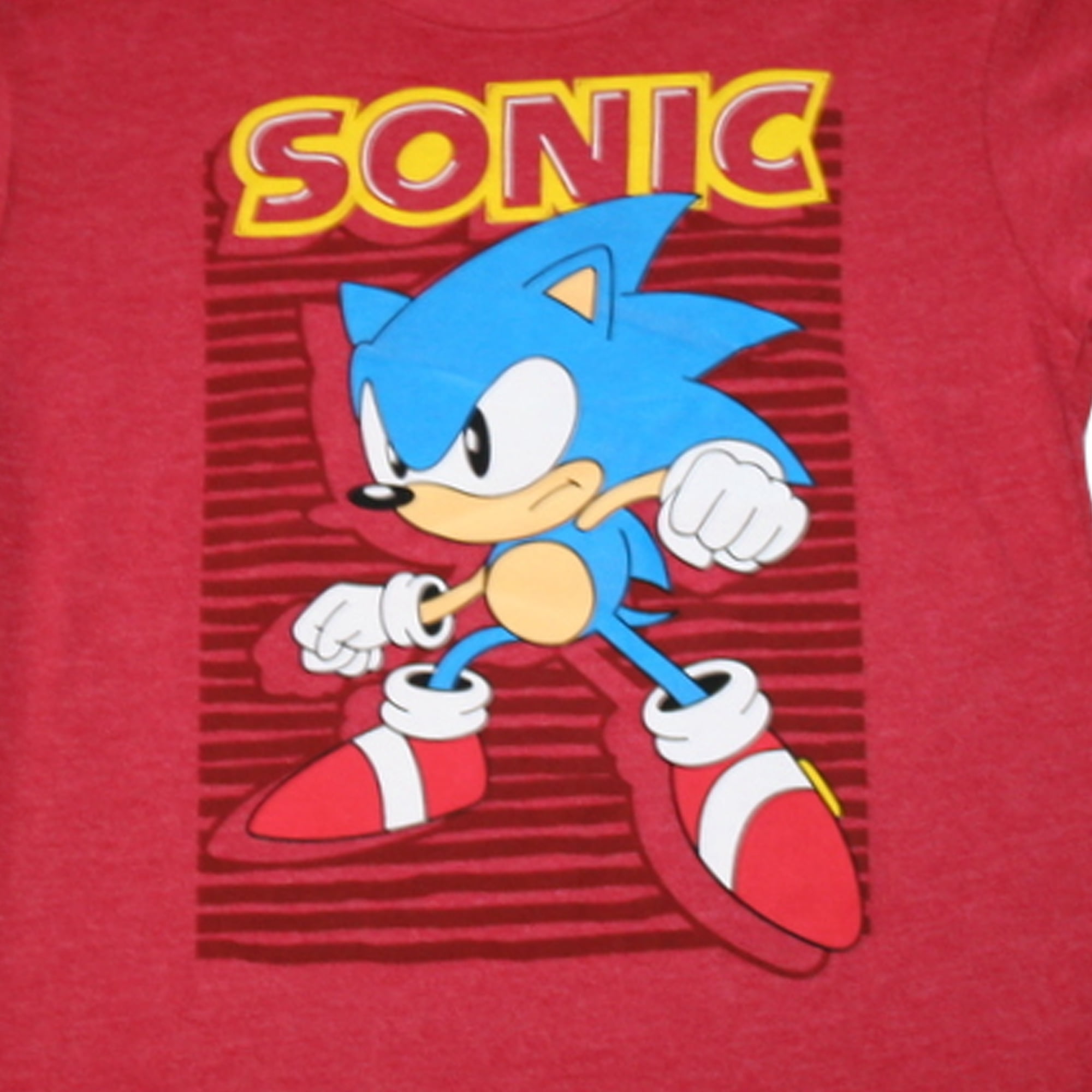 Freeze Boy's Sonic The Hedgehog Short Sleeve T-Shirt and Shorts Set