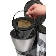 Gold Tone Permanent Coffee Filter, Reusable Cone Shaped, No Paper Filter Needed, Fits Coffee Makers Series