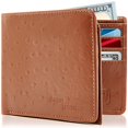 thumbnail image 1 of Slim Bifold Wallets For Men RFID - Front Pocket Leather Small Mens Wallet With ID Window Gifts For Men, 1 of 7