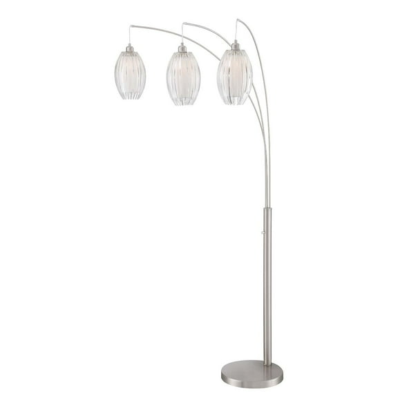 Lite Source Brand Lotuz Arch Lamp in Chrome Color