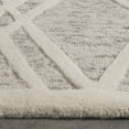 thumbnail image 3 of SAFAVIEH Cambridge Rordan Geometric Wool Runner Rug, Light Brown/Ivory, 2'6" x 8', 3 of 7