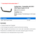 thumbnail image 2 of Cooling Hose - Compatible with 2003 - 2004 Toyota Tundra 4.7L V8, 2 of 2
