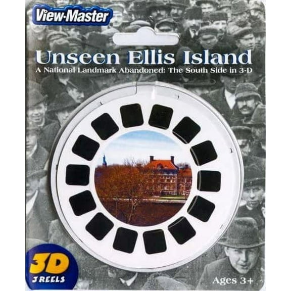 Unseen Ellis Island New York - View-Master 3 Reel Set