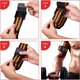 thumbnail image 3 of ER Paquete de 2 bandas de restricción del flujo sanguíneo, obstrucción del entrenamiento deportivo Restricción del flujo sanguíneo Rodilleras estilo Bandeps Bandas para cinturón para brindar crecimiento muscular magro Rojo Verde, 3 of 5