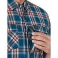 thumbnail image 5 of Wrangler Men's Long Sleeve Plaid Outdoor Utility Shirt, 5 of 6