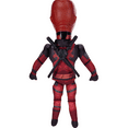 thumbnail image 6 of Shelf Talkers 12 Inch Talking Deadpool Pull String Plush Action Figure 14+ Film Lines, 6 of 9